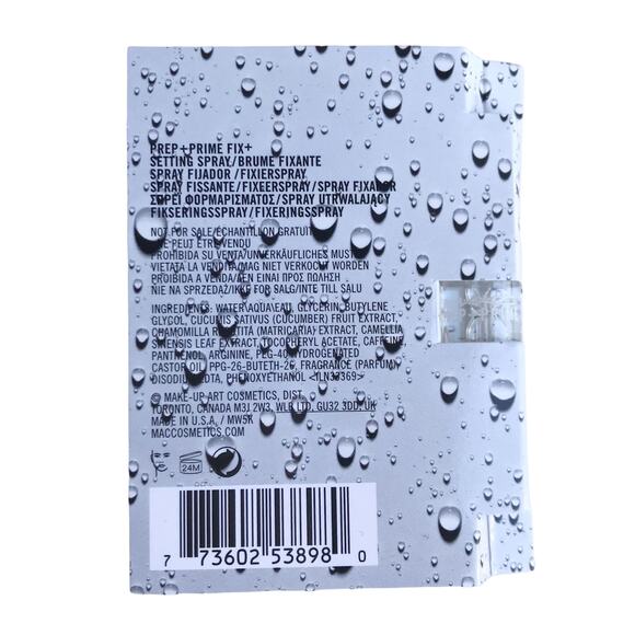 MAC Studio Fix + Setting Spray Mini Travel Size NWT Hydrating Finishing Mist - Picture 3 of 11